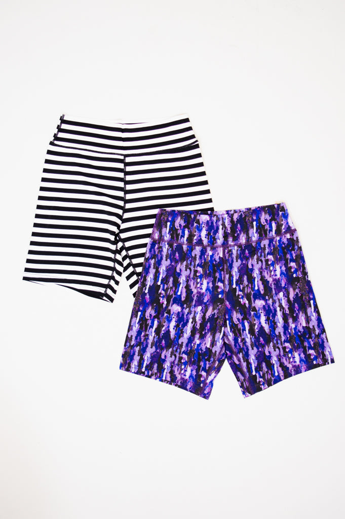 Hallie Women's Shorts - 2 Pack for $30 - Assorted Colors - Perfect for Summer, Gym, and Casual Wear
