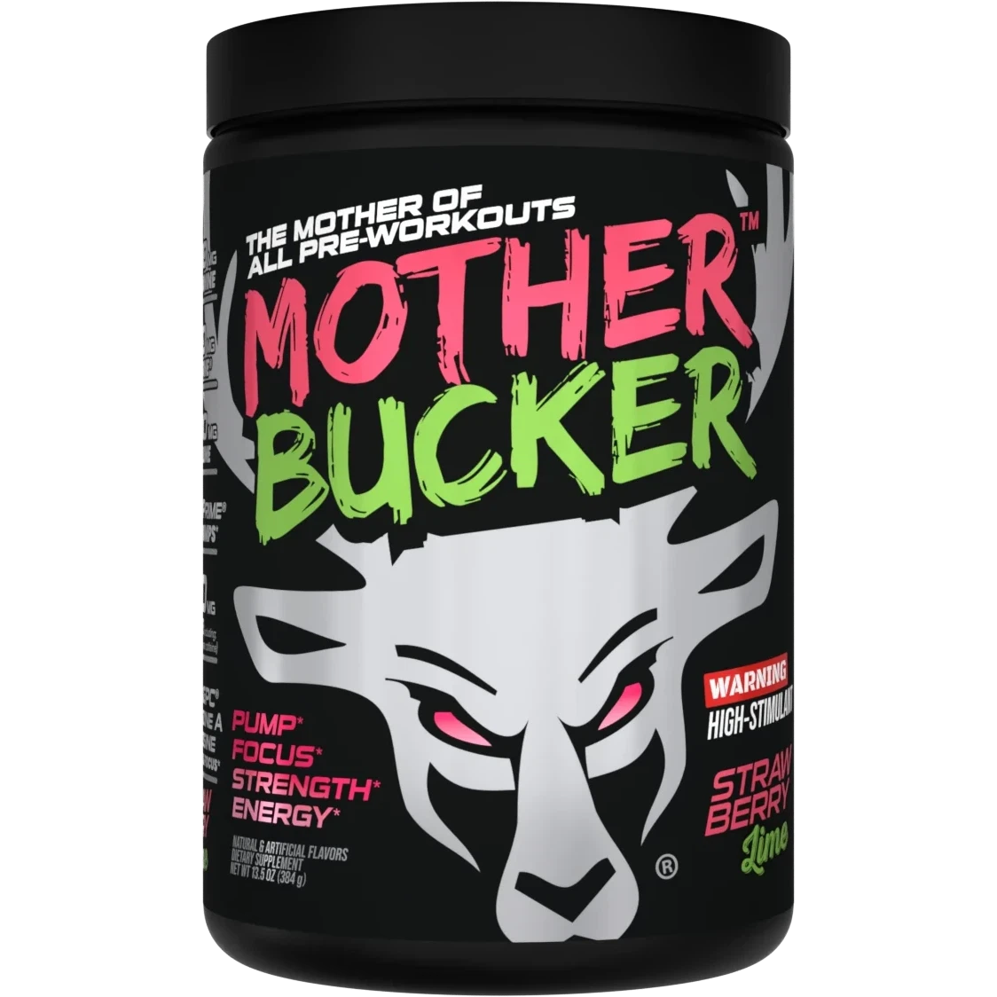 Bucked Up Mother Bucker Pre-Workout Supplement - Energy & Focus Booster for Gym, Fitness & Bodybuilding | Ideal for Intense Training & Athletic Performance