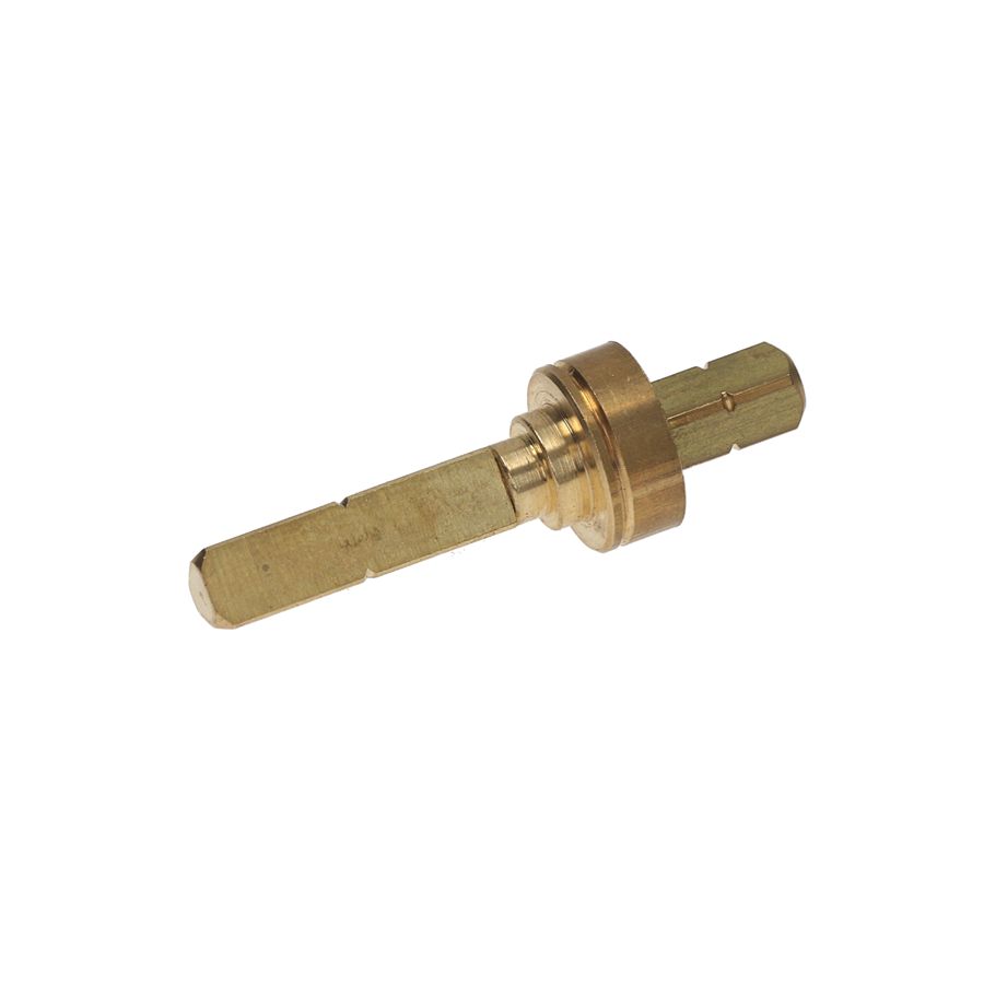 E61 Style Complete Drain Valve with Triangular Pin - Professional Espresso Machine Replacement Part for Home & Commercial Use