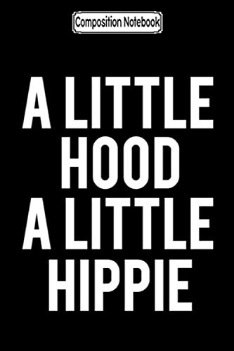 Trippy Hippie Composition Notebook - 6x9 Lined Journal with Blank Ruled Pages, 100 Sheets | Perfect for Journaling, Note-Taking, Sketching & Hippie-Themed Gift Giving