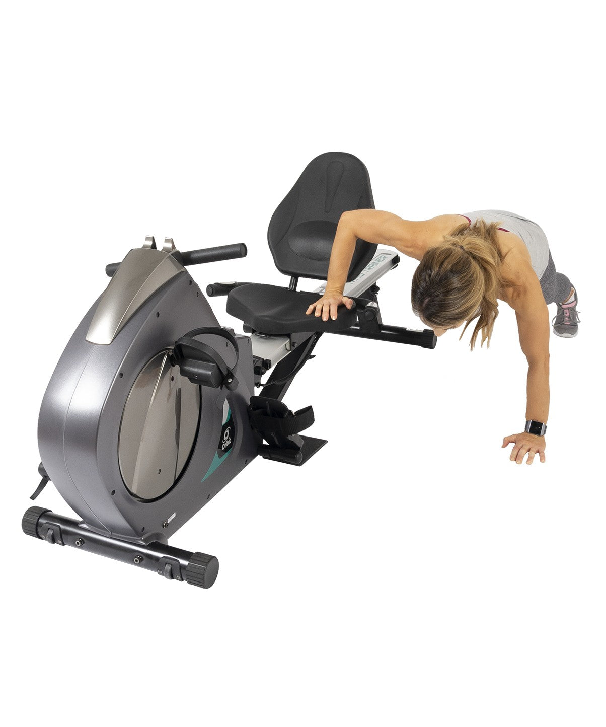Hybrid Mag Trainer 2.0 - Magnetic Rowing Machine & Recumbent Exercise Bike for Home Gym - Perfect for Indoor Cardio Workouts and Full-Body Training