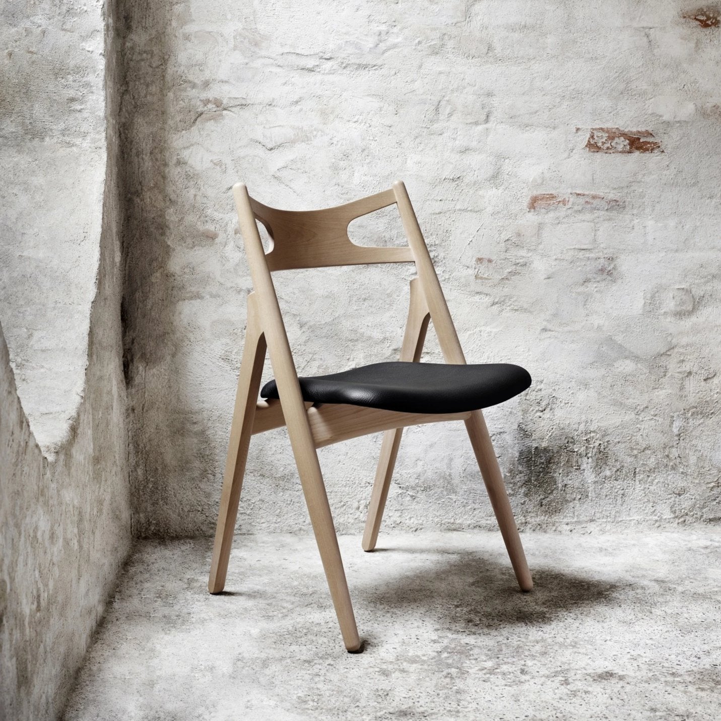 CH29P Modern Dining Chair - Scandinavian Design Wooden Chair for Kitchen, Dining Room & Office - Comfortable & Stylish Home Furniture