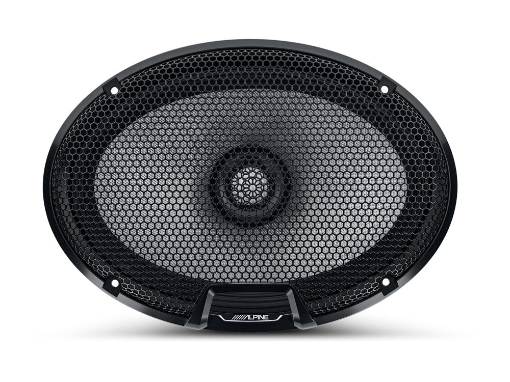Alpine R2 S69 6x9 Inch 2-Way Coaxial Car Speakers - Premium Sound for Trucks, SUVs & Sedans - Perfect for Road Trips & Music Lovers