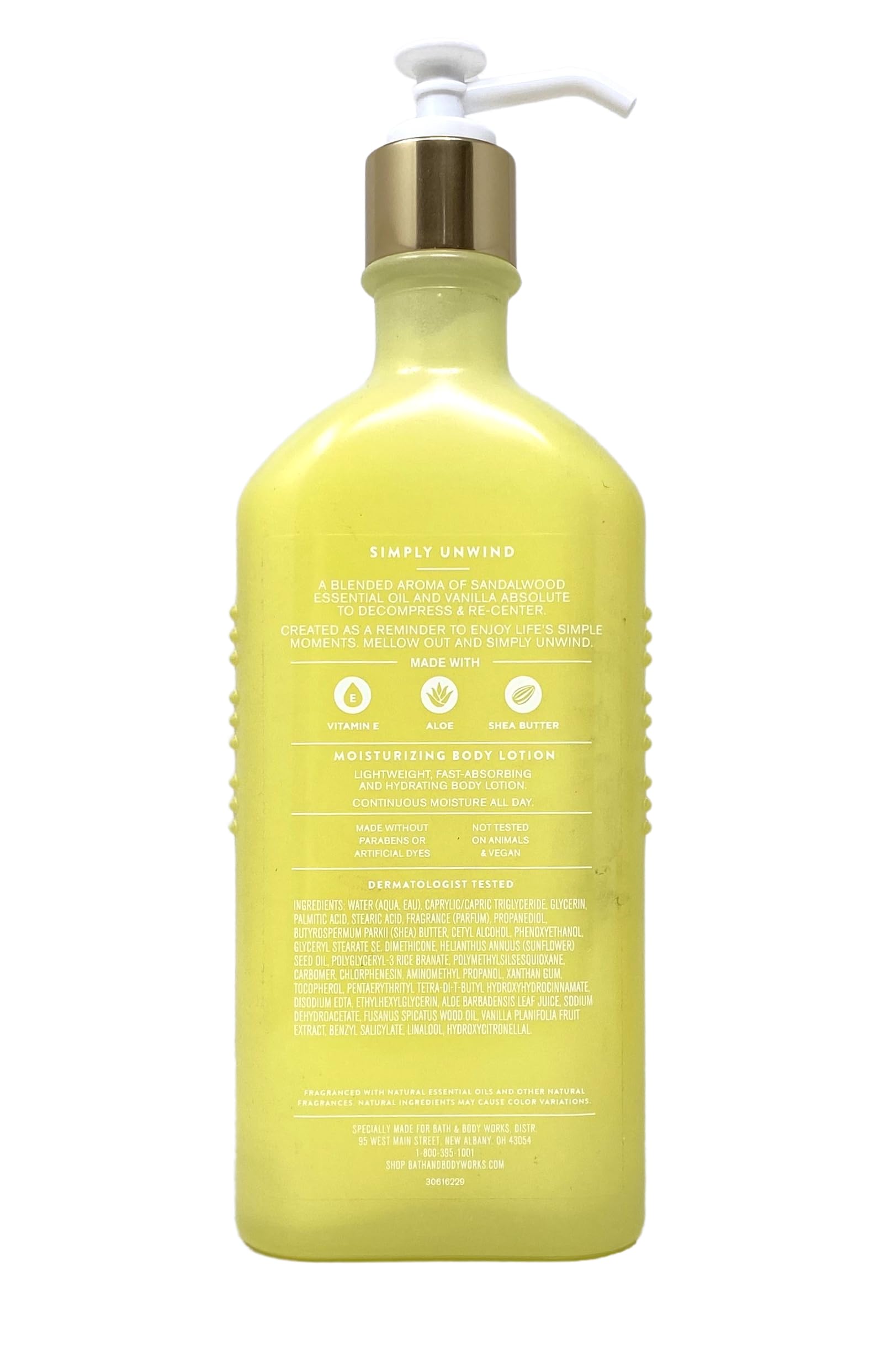 Bath & Body Works Aroma Simply Unwind Sandalwood & Vanilla Trio Set - Body Lotion, Body Wash, Foam & Essential Oil Mist with Natural Oats Bar Soap - Full Size Gift Bundle for Relaxation & Stress Relief - Perfect for Spa Nights, Self-Care Routines & Home Aromatherapy