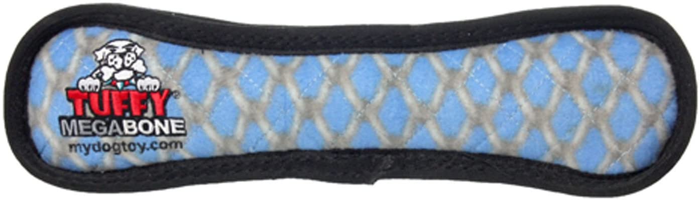 Tuffy Mega Bone - Durable Dog Chew Toy for Aggressive Chewers | Tough & Long-Lasting Pet Toy for Large Dogs | Perfect for Playtime, Training & Dental Health