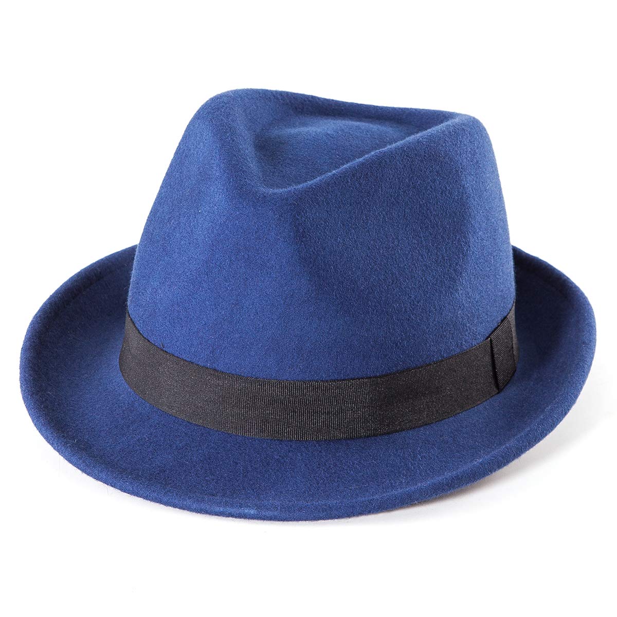Stylish Men's Straw Fedora Hat - Summer Trilby Sun Hat with Wool Panama Design | Perfect for Beach, Outdoor Events & Casual Wear