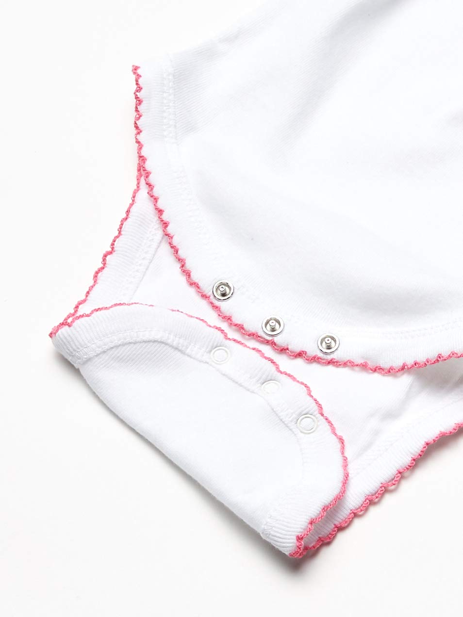 Marky G Apparel Baby Girls' Ribbed Bodysuit - Soft Cotton Onesie for Newborns & Infants - Perfect for Playtime, Photos & Everyday Wear