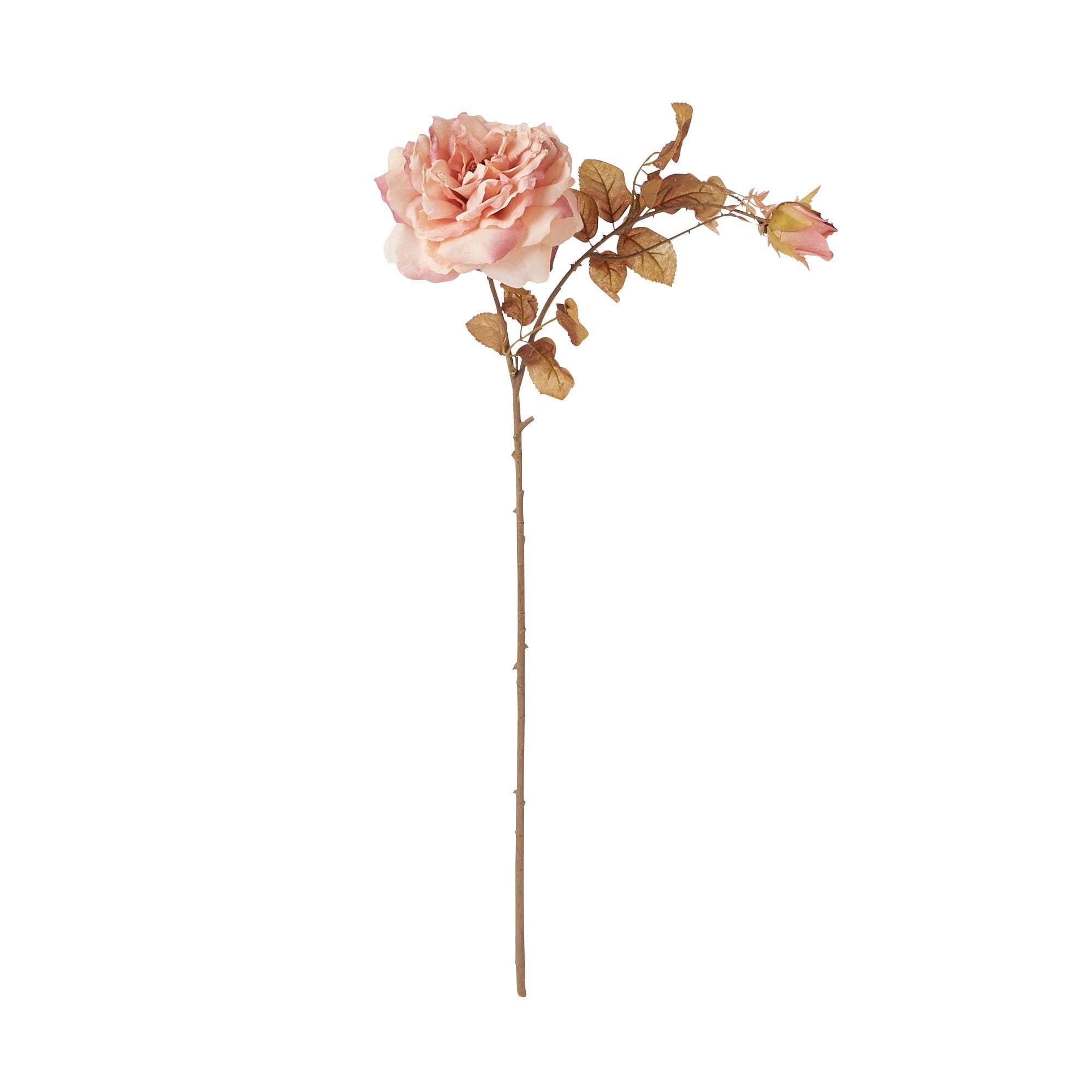 Antique Rose Artificial Flowers - Light Pink Silk Floral Arrangement for Home Decor, Wedding Centerpieces, and Party Decorations