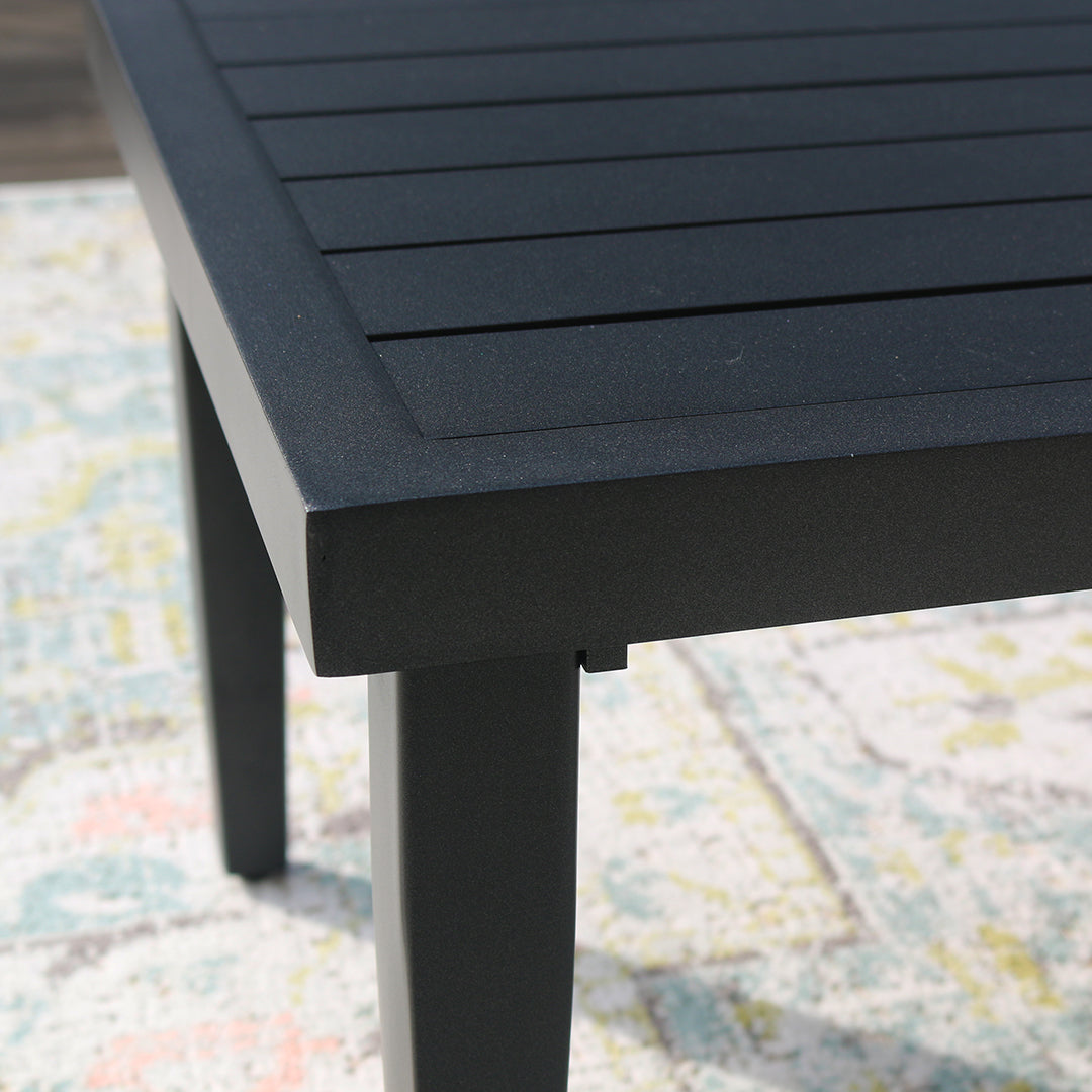 Portland Outdoor Coffee Table - Weather-Resistant Patio Furniture for Garden, Deck, and Poolside Use - Perfect for Relaxing Outdoors