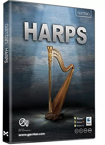 Garritan Harps Virtual Instrument Download - Professional Harp VST Plugin for Music Production & Orchestral Composing | Perfect for Film Scoring, Game Soundtracks & Live Performances