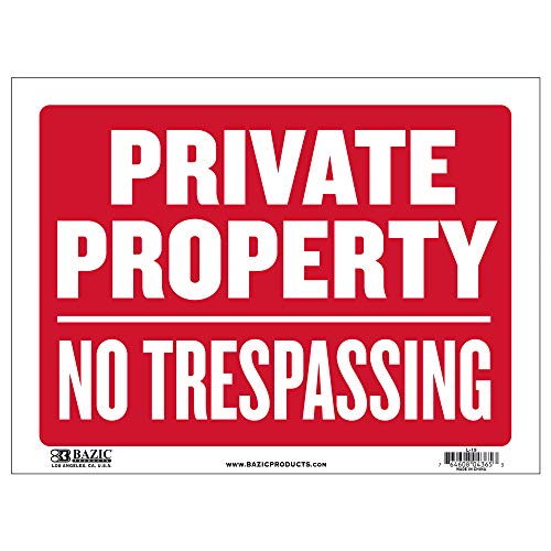 Private Property No Trespassing