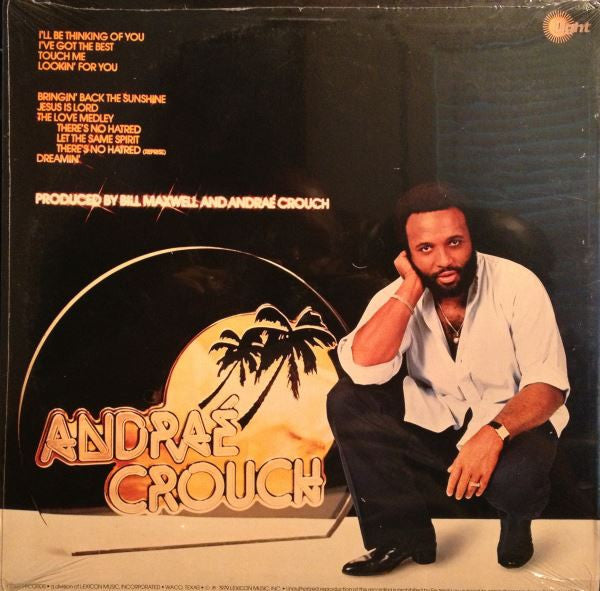 Andraé Crouch - I'll Be Thinking Of You Vinyl LP Album (VG+ Condition) | Gospel Music, Soulful Worship, Vintage Record Collection for Music Lovers & Audiophiles