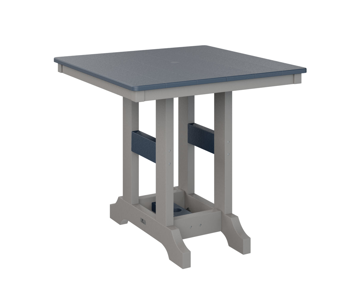 Navy Blue on Light Gray
