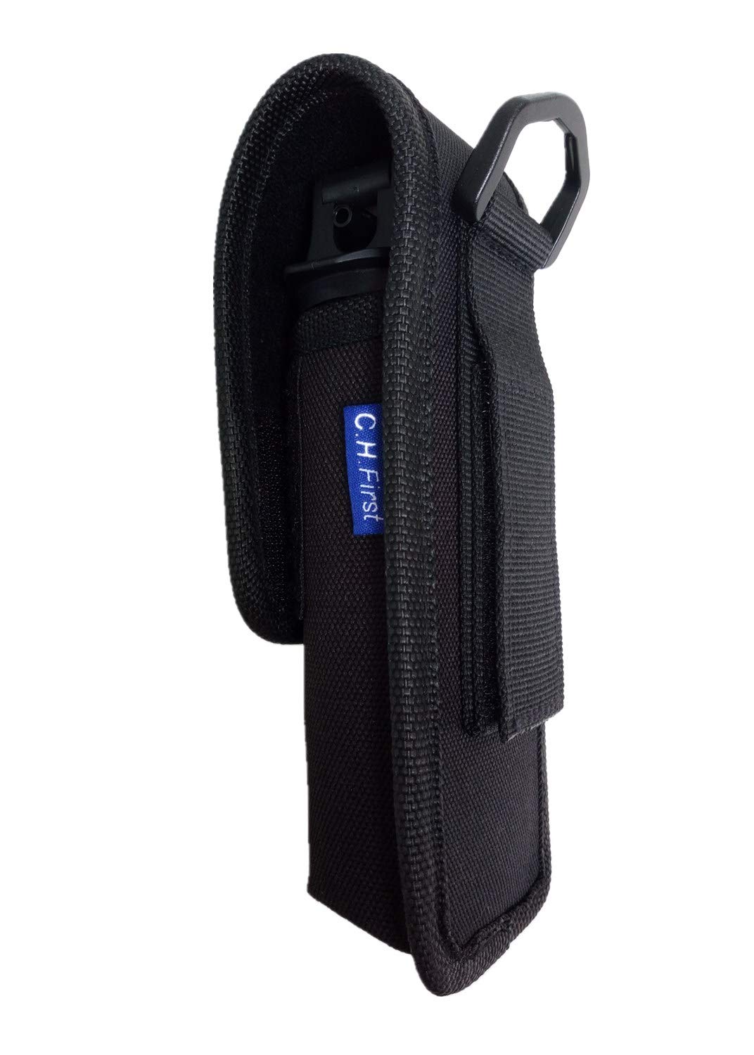 MK-4 Sabre Pepper Spray Holster - Nylon Pouch for 3.0oz, 3.3oz, 3.9oz & 4.4oz Canisters - Compatible with Fox Labs 3.0oz (Pepper Spray Not Included) - Perfect for Self Defense, Jogging & Outdoor Safety