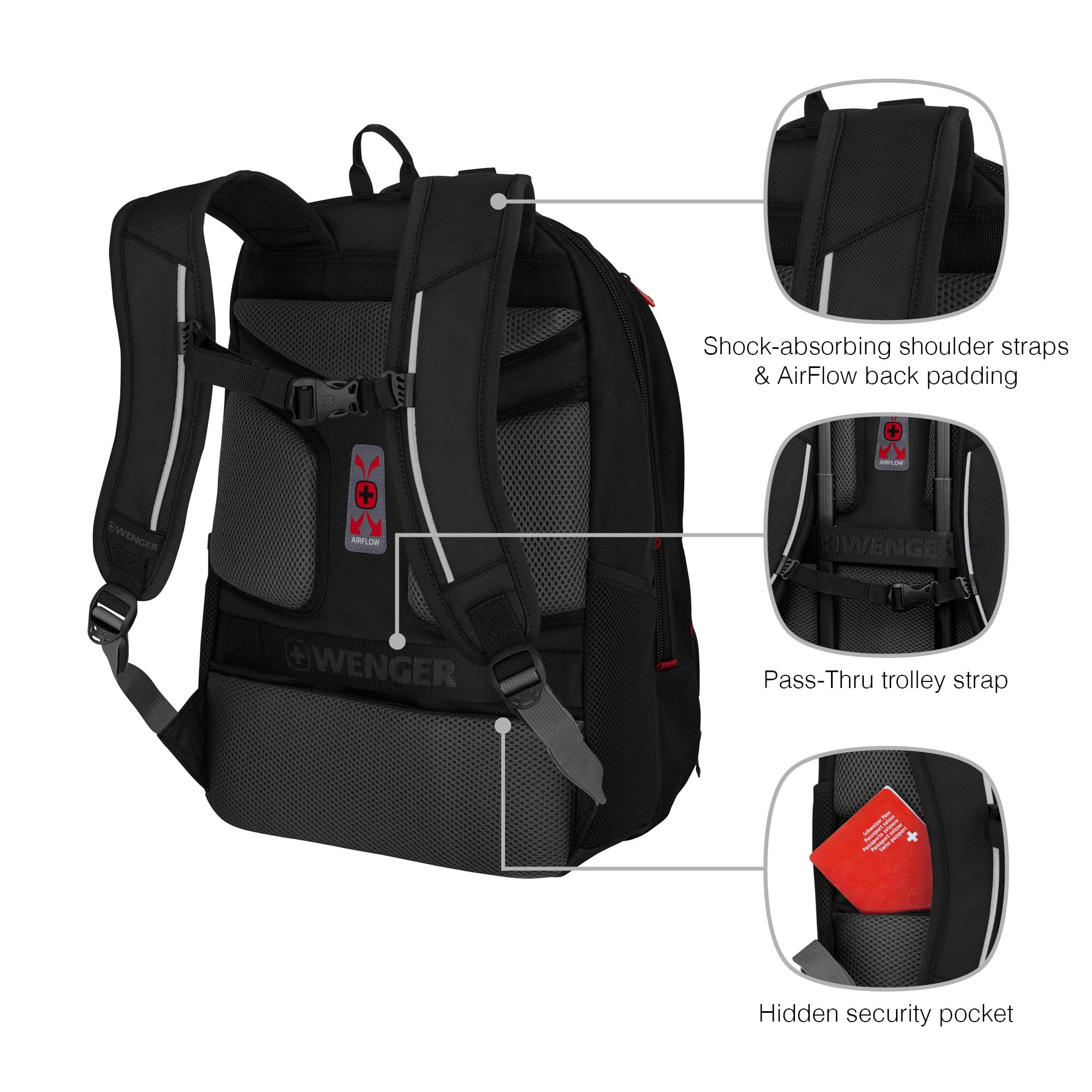 WENGER Carbon Pro Laptop Backpack for 17