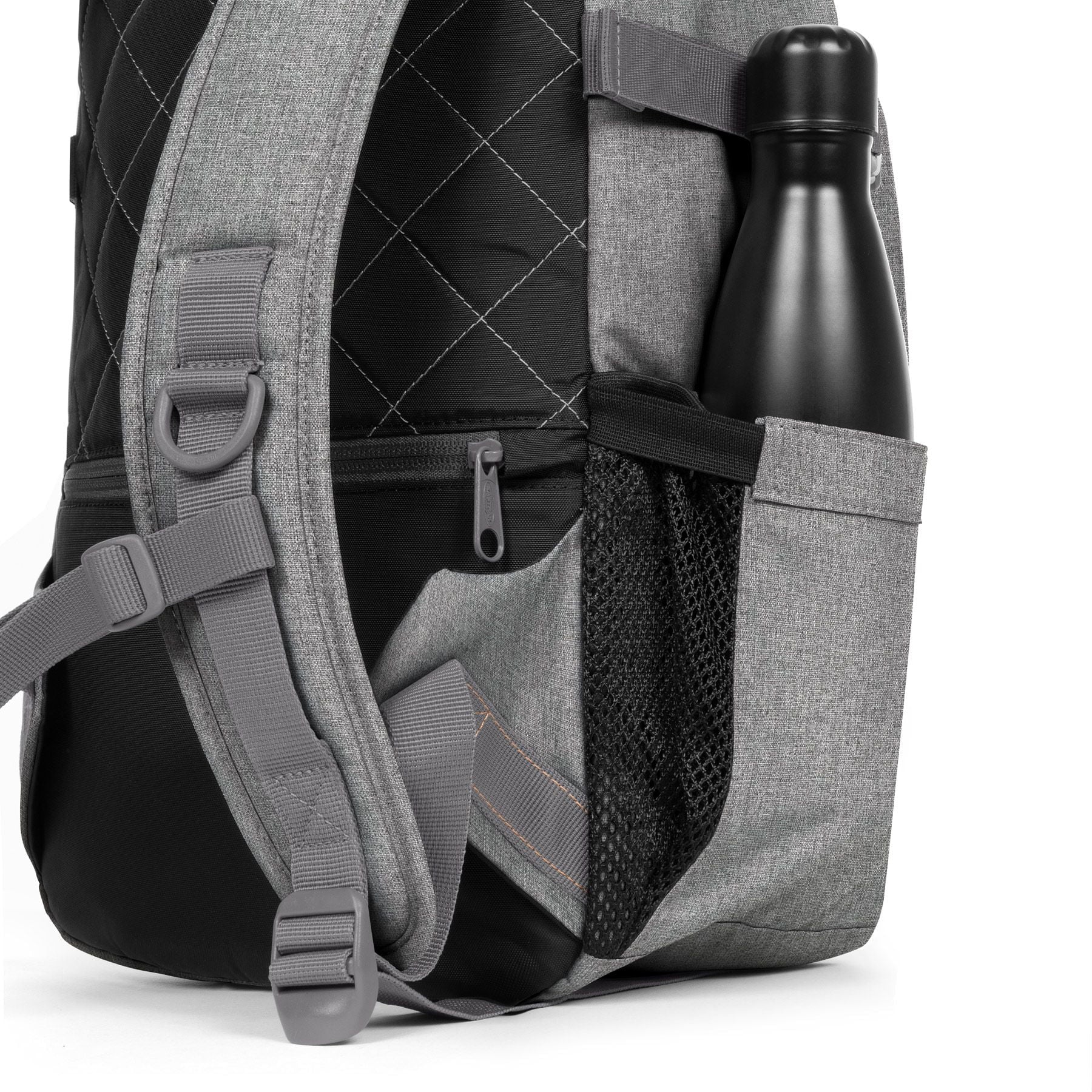 Eastpak Smallker CS Backpack - Stylish & Durable School & Travel Bag in Sunday Grey | Perfect for College, Work & Everyday Use