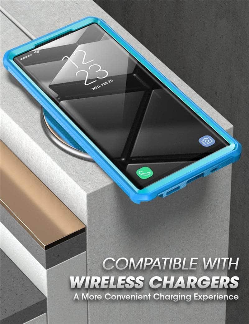 Samsung Galaxy Note 20 Ultra Clear Hybrid Bumper Case - Shockproof Protective Cover with EXO Technology for Daily Use, Work & Outdoor Activities