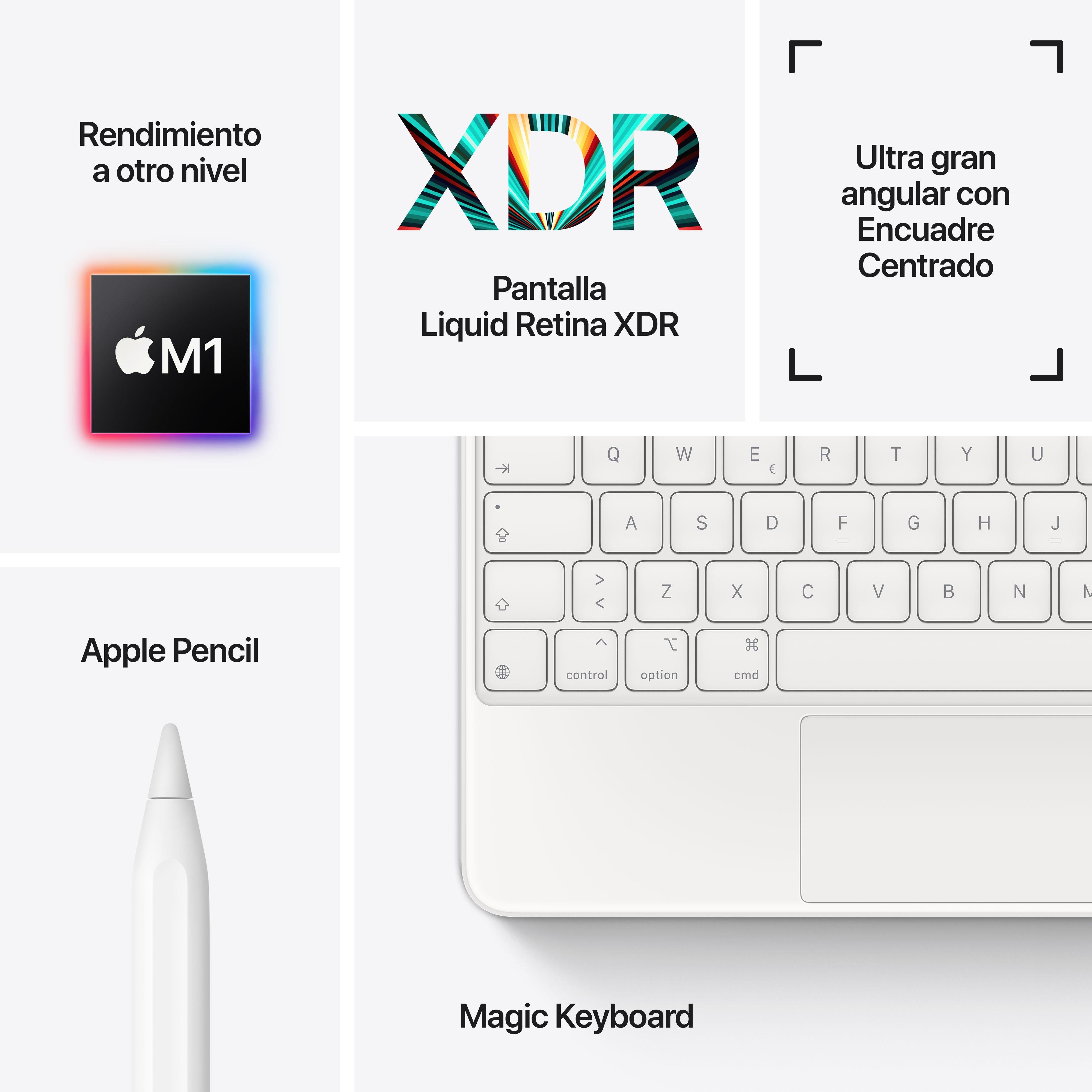Apple iPad Pro 12.9-inch (2022) Wi-Fi 128GB Space Gray - Latest Model with M2 Chip, Liquid Retina XDR Display | Perfect for Graphic Design, Video Editing & Remote Work