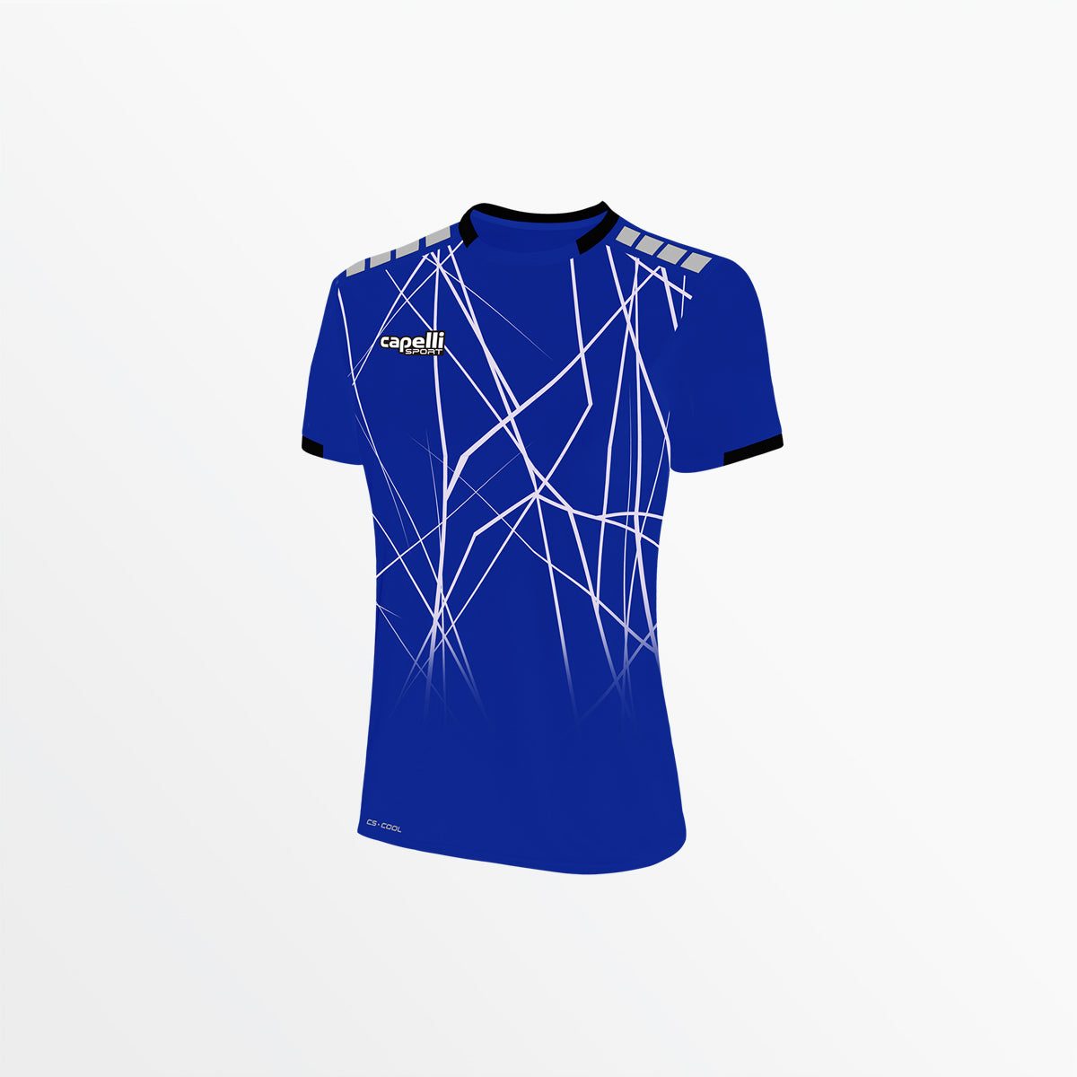 Women's CS III Geo Net Jersey - Breathable & Stylish Mesh Top for Running, Yoga & Workouts