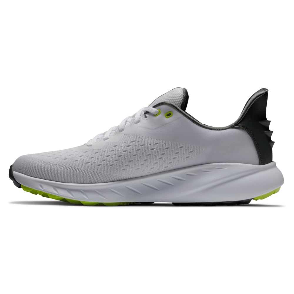FootJoy Men's Flex XP Golf Shoes - Lightweight & Waterproof Spiked Golf Shoes for Men - Perfect for Walking the Course & All-Weather Play