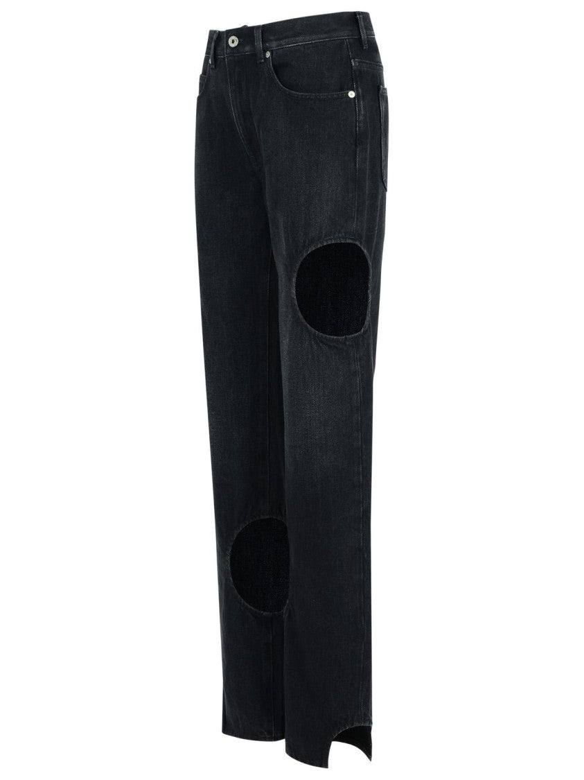 Stylish 'Meteor' Black Denim Jeans for Men & Women - Trendy Slim Fit Stretch Denim Pants for Casual Wear & Night Out