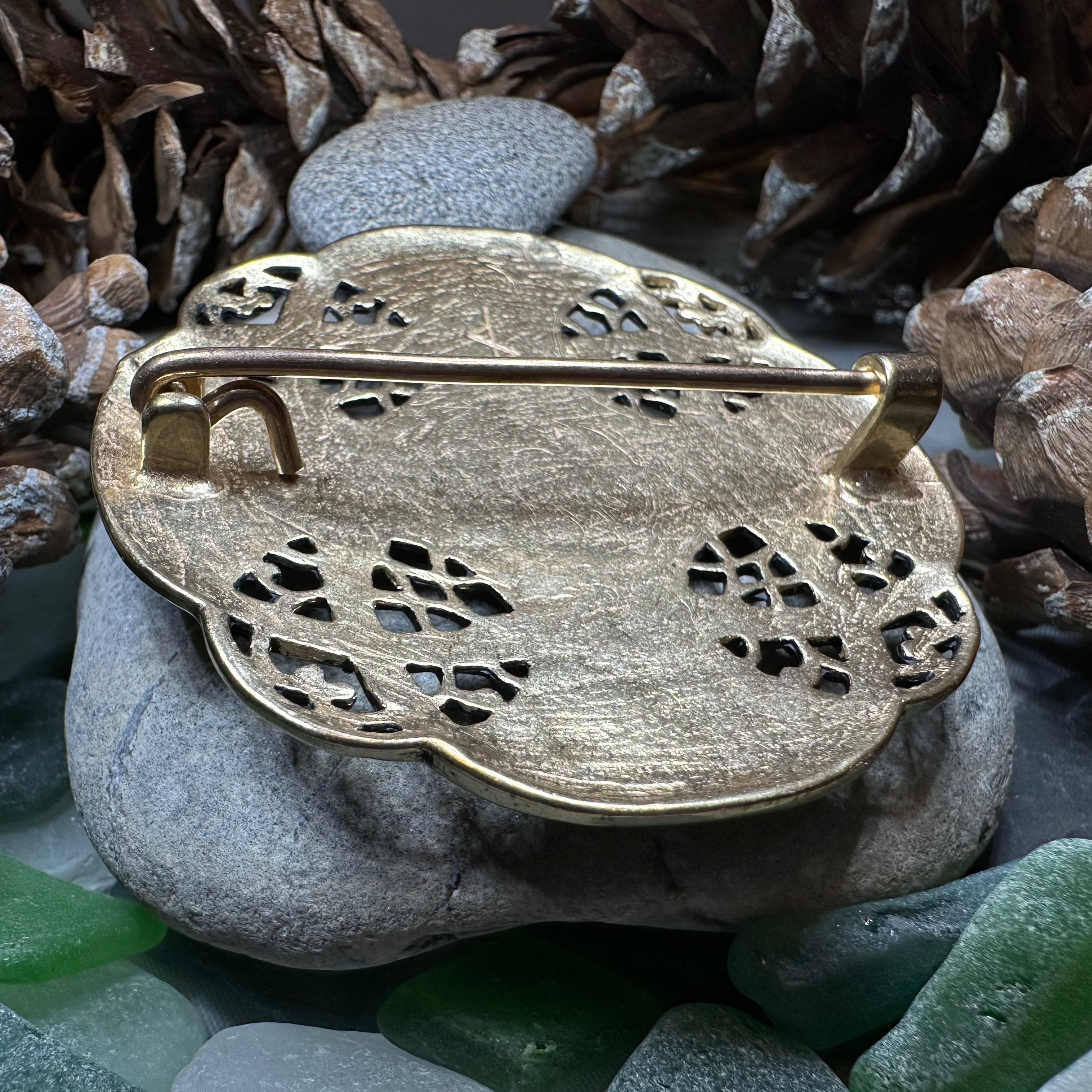 Authentic Anglo-Saxon Galloway Brooch - Viking Jewelry for Men & Women - Medieval Norse Brooch for Costumes, Reenactments & Historical Collections