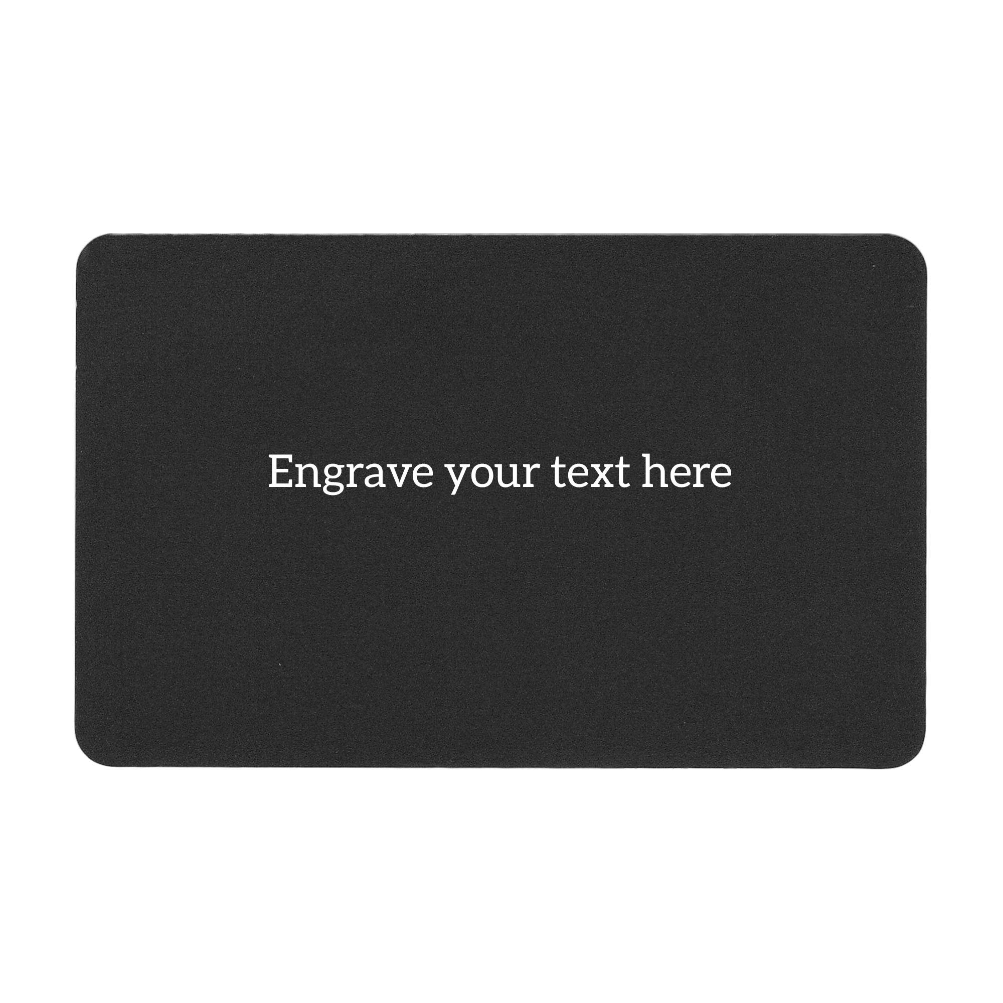 Personalized Engraved Wallet Insert Card with Photo & Text - Custom Love Message Gift for Anniversary, Valentine's Day & Special Occasions