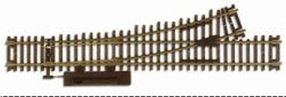 Atlas Trains HO Scale Code 83 Nickel Silver Manual Snap Switch Left - Model Railroad Accessory for Realistic Train Layouts & Dioramas