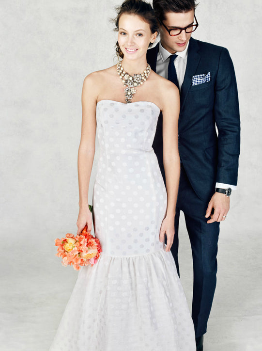 J. Crew Serena Wedding Gown - Elegant Lace Bridal Dress for Bride, Perfect for Church Ceremony & Beach Weddings