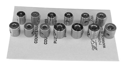 26-Piece A-Z Drill Stop Set for Precision Woodworking & Metal Drilling | Perfect for DIY Projects & Professional Use