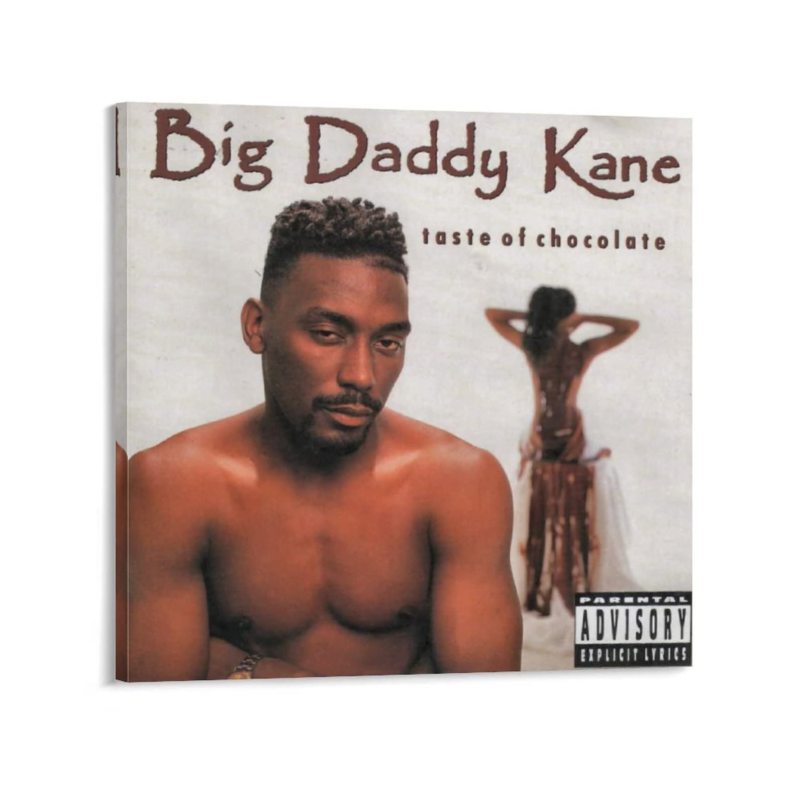Big Daddy Kane Taste of Chocolate Canvas Poster - 24x24inch (60x60cm) Vintage Hip Hop Wall Art for Bedroom, Office & Man Cave Decor - Perfect Gift for Music Lovers & Sports Fans