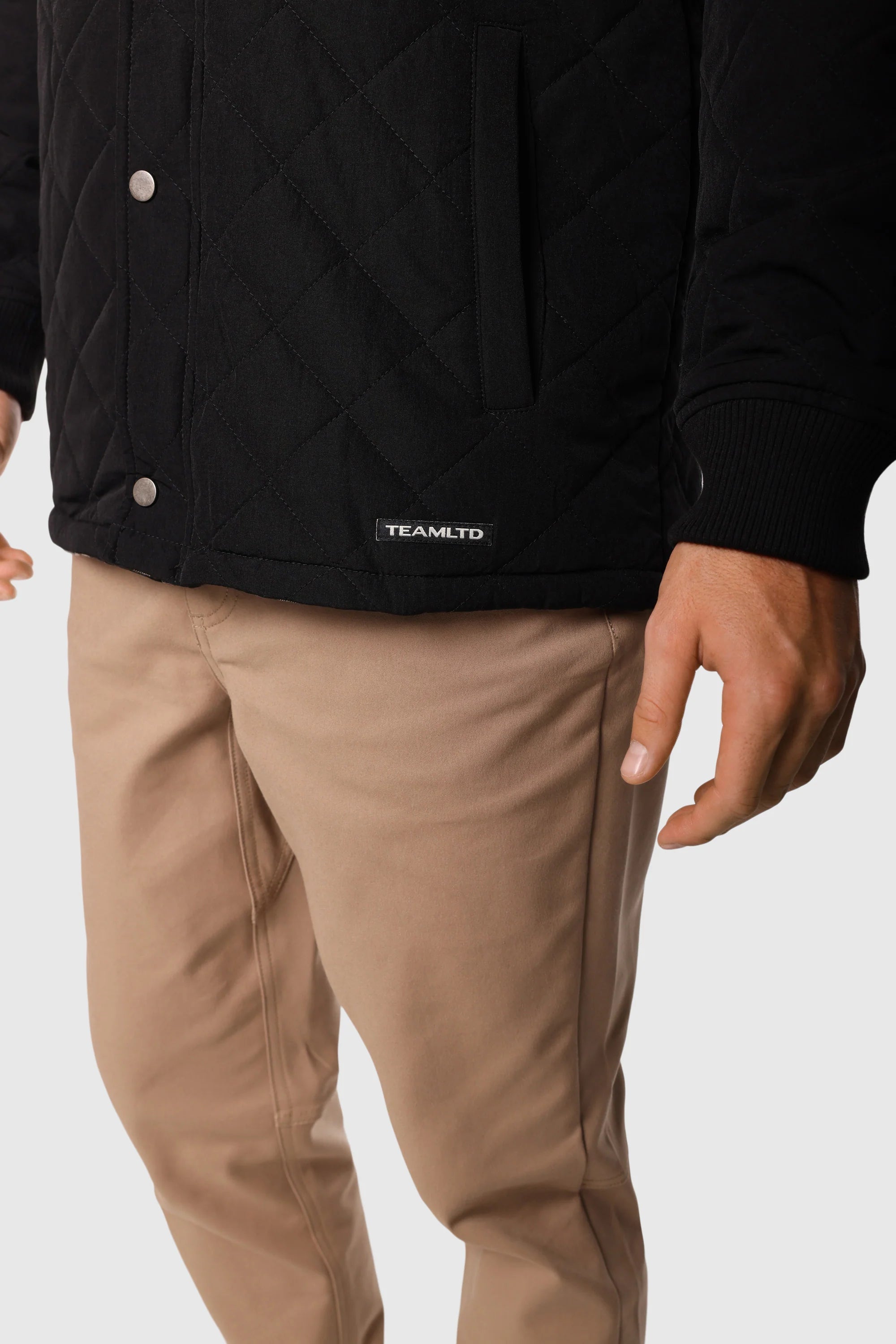 Quilted Bomber Jacket for Men & Women - Lightweight Puffer Coat with Warm Fleece Lining - Perfect for Fall, Winter & Outdoor Activities