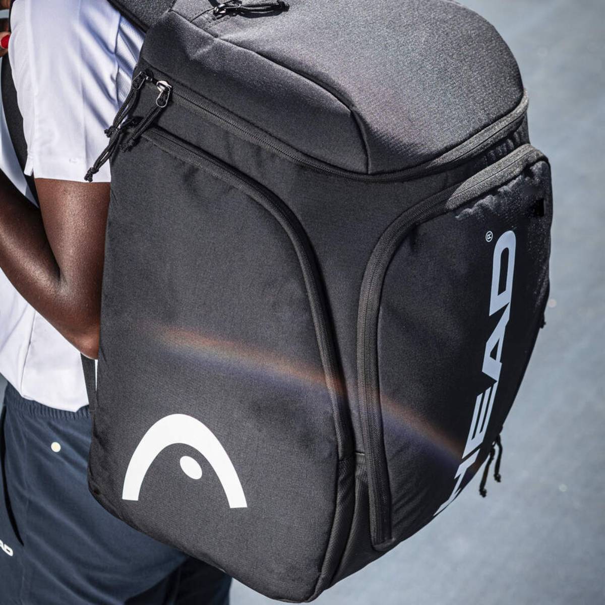 Head Pro X Pickleball Backpack Bag - Durable Sports Backpack for Paddles & Gear (Black) | Perfect for Tournaments, Training & Court Storage