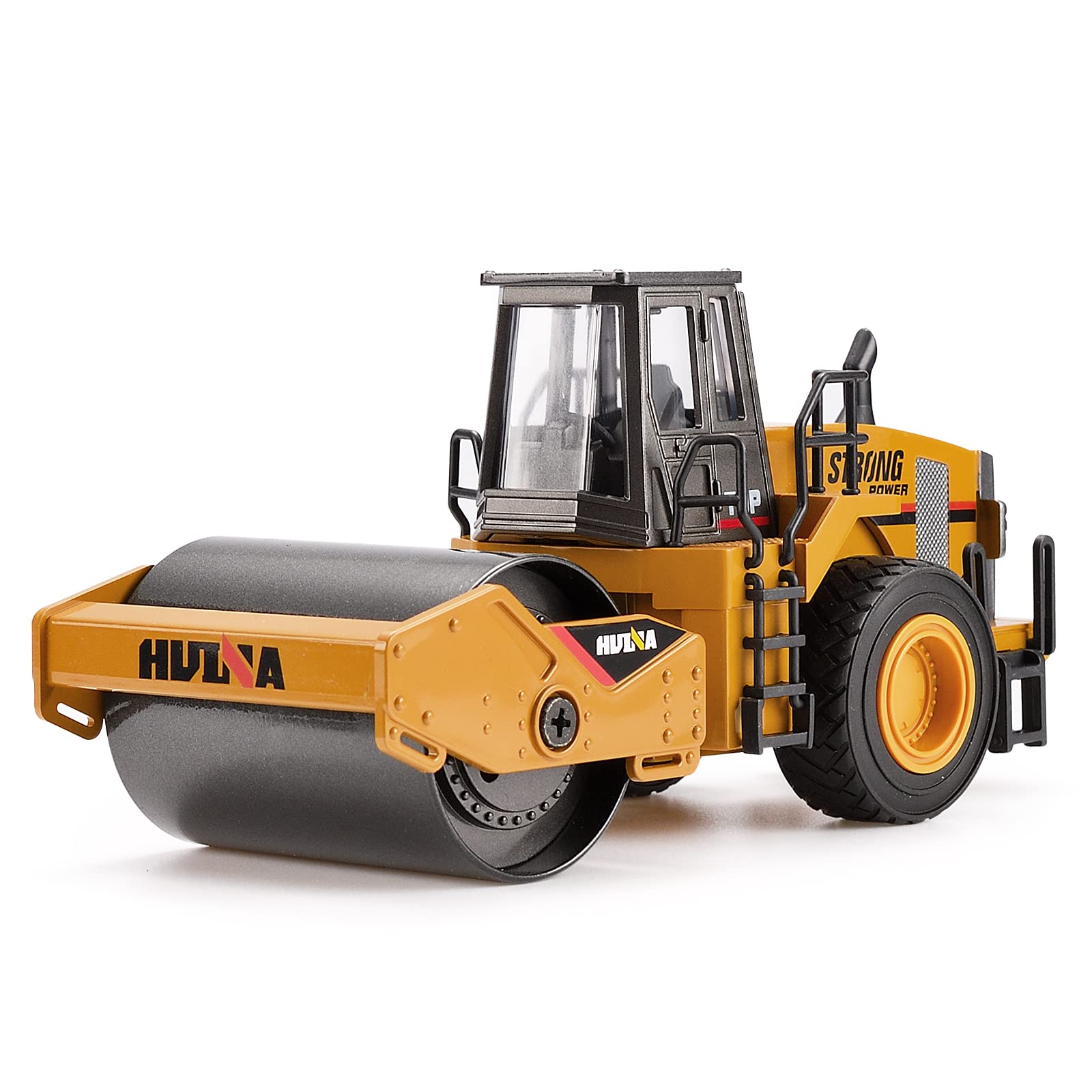 1/40 Scale Metal Road Roller Toy - Diecast Construction Vehicle Model for Kids & Boys | Realistic Engineering Play, Collectible Display, Birthday Gift Idea