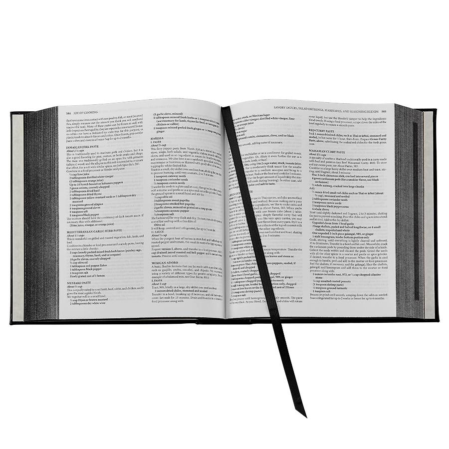Joy of Cooking Hardcover Leather Bound Edition - Classic Cookbook for Home Chefs & Culinary Enthusiasts | Perfect for Gifts, Kitchen Decor & Family Recipes