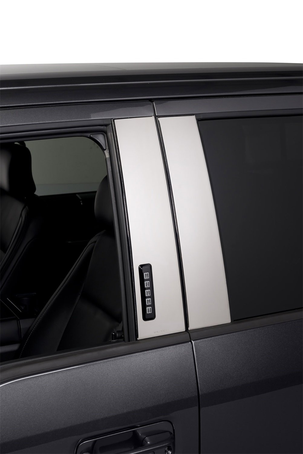 Putco 402672 Black Pillar Post Cover with Keypad - Secure Keyless Entry for Trucks & SUVs - Ideal for Off-Roading & Outdoor Adventures