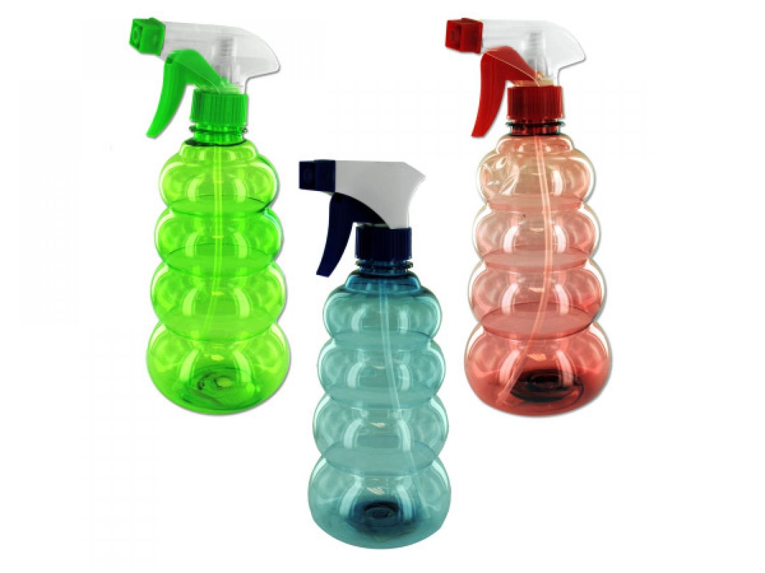 48 Pack 16 Oz Tornado-Shaped Spray Bottles for Cleaning, Gardening & Hair Styling - Bulk Commercial & Household Spray Bottle Set