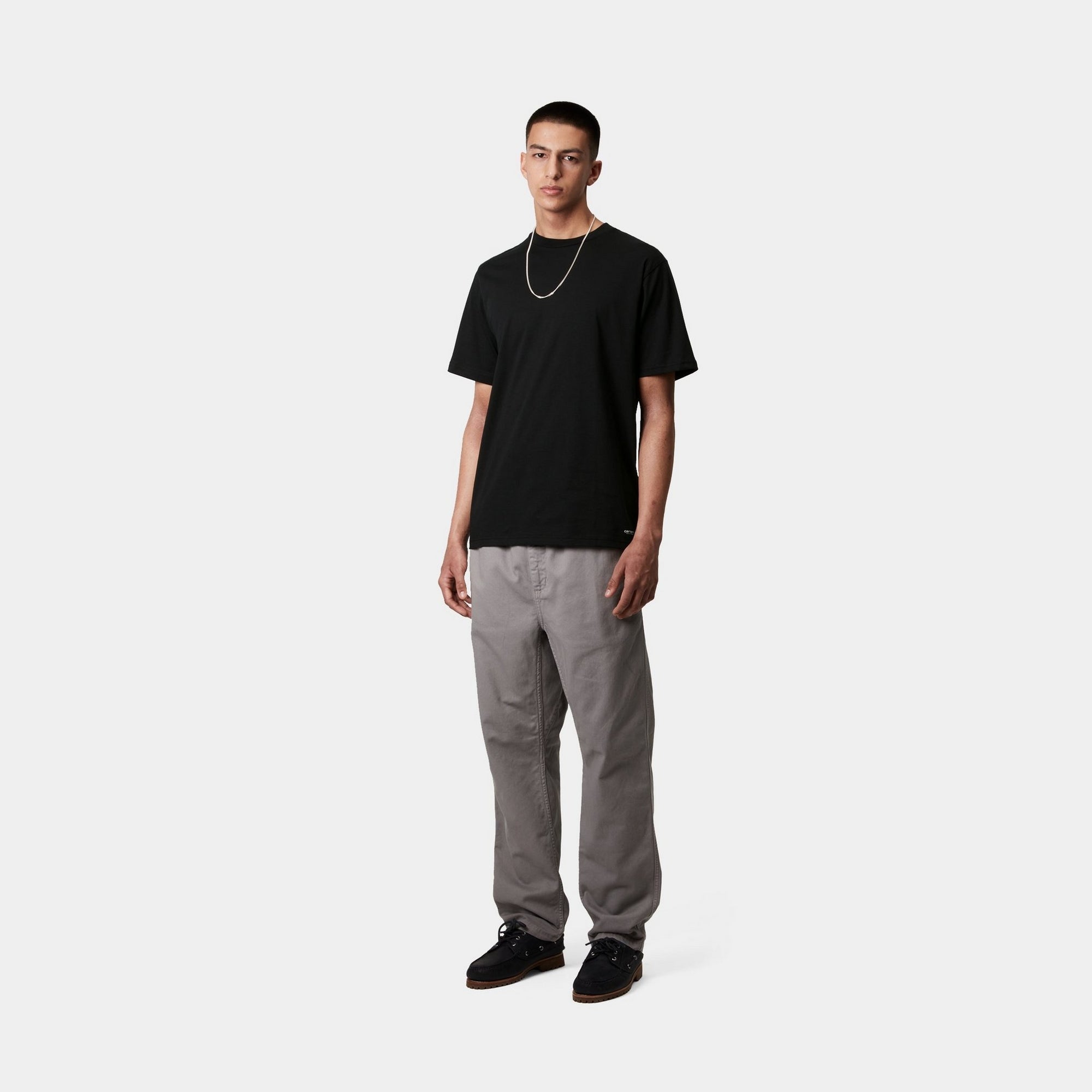 Premium 2-Pack Black Crew Neck T-Shirts for Men - Soft Cotton Basic Tees for Casual Wear, Gym & Layering