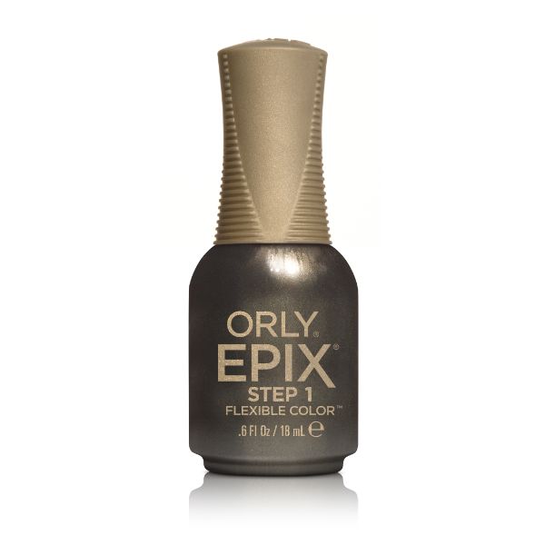 ORLY EPIX Silver Screen Nail Polish - 18ml (0.6oz) Chrome Metallic Finish for Salon-Quality Manicures at Home | Perfect for Parties, Weddings & Special Occasions