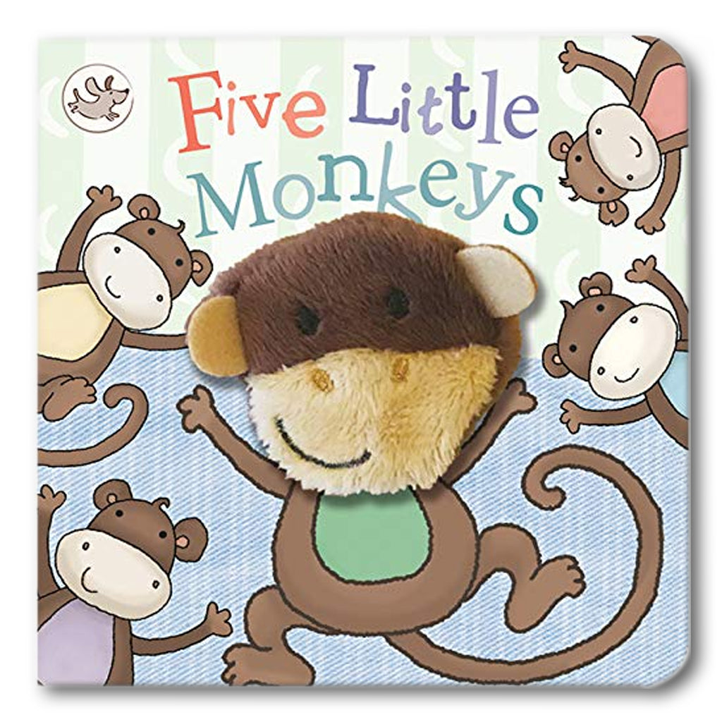 Five Little Monkeys Finger Puppet Book - Interactive Storytime for Toddlers | Perfect for Bedtime, Playtime & Early Learning