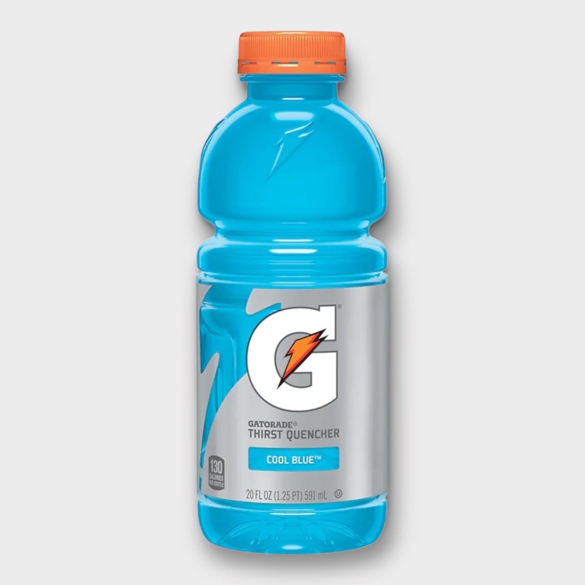 Gatorade Thirst Quencher Sports Drink, Blue Cool Flavor, 20oz (591ml) - Hydration for Athletes, Workouts & Outdoor Activities