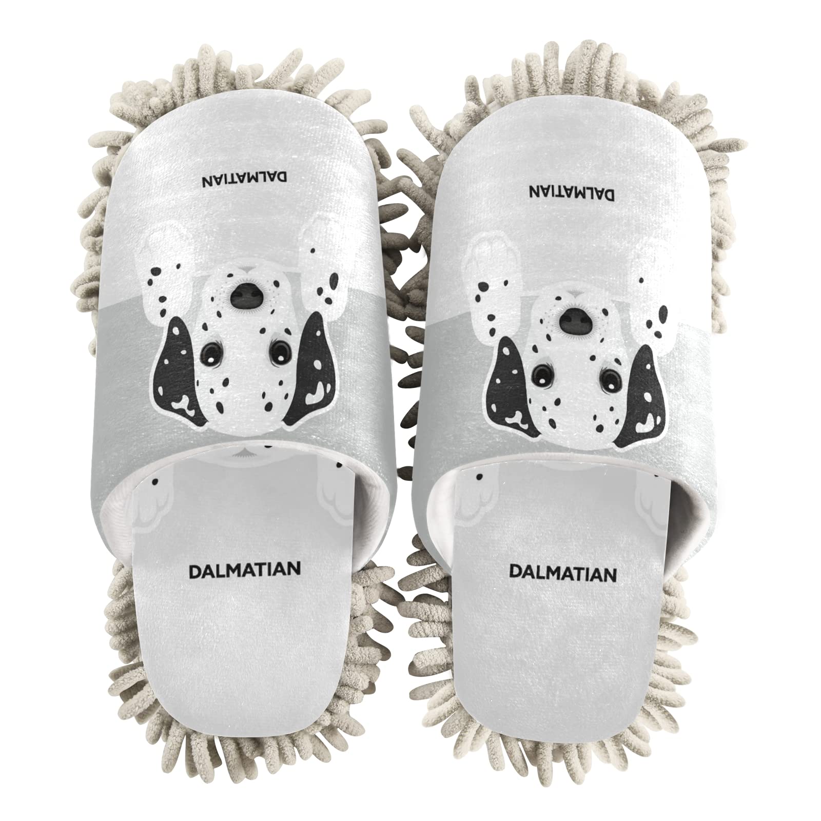 Poeticcity Unisex Cleaning Mop Slippers - Soft House Shoes for Spa, Dusting & Home Cleaning (Size M-L) | Perfect for Indoor Cleaning, Relaxation & Pet Hair Removal