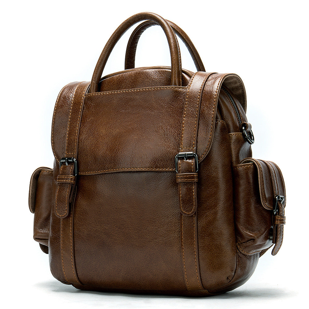 Vegan Leather Backpack for Women - Stylish & Durable Crossbody Bag for Work, Travel & Everyday Use