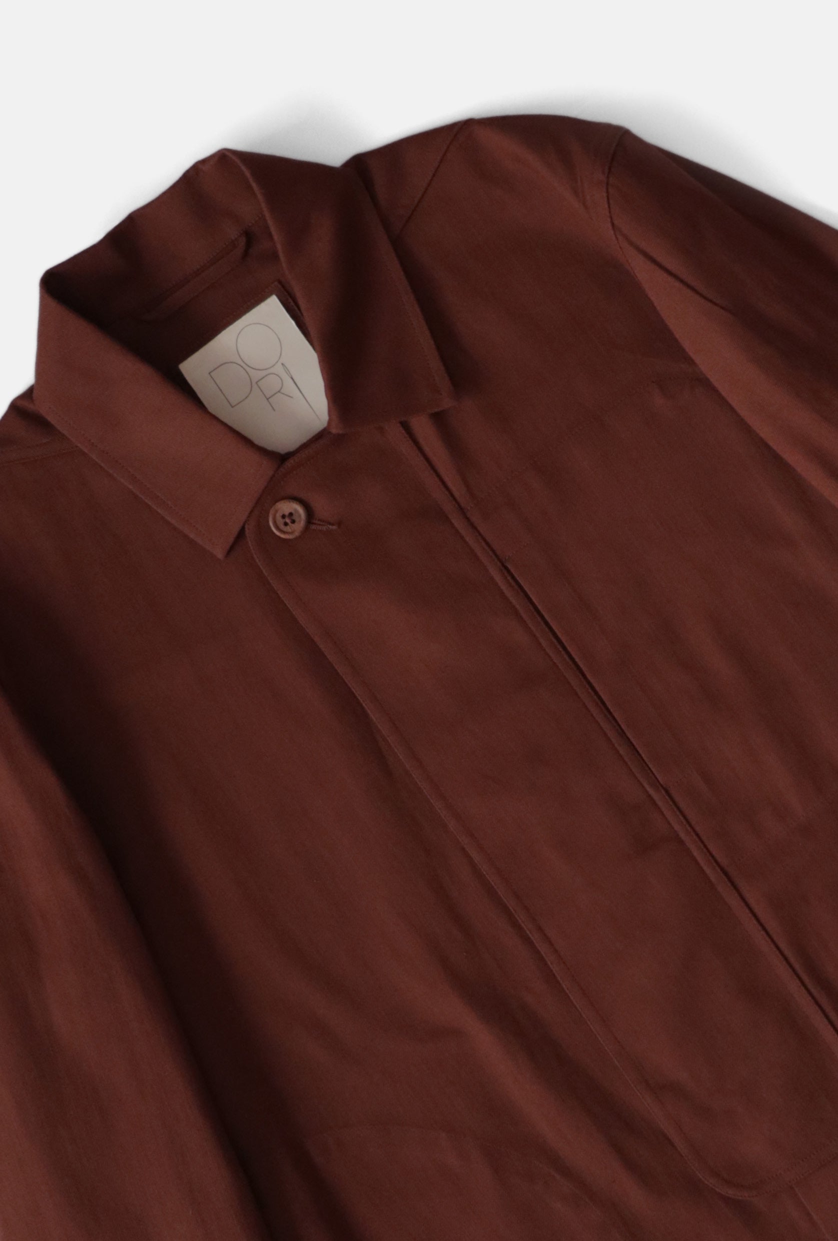 DUKE TWILL OVERSHIRT - Men's Casual Button-Up Shirt Jacket for Spring & Fall - Perfect for Outdoor Adventures, Date Nights & Layered Streetwear Looks