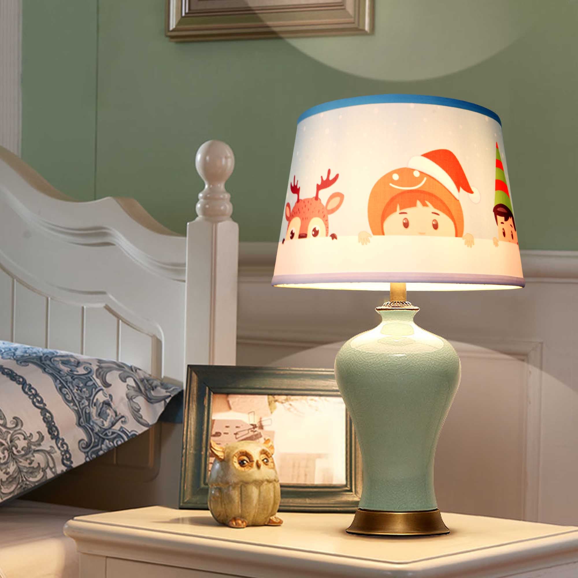 Empire Style Round Lamp Shade 10x12x8 Inches - Set of 2, Limited Edition Home Decor by Carro Collection | Perfect for Bedroom, Living Room & Dining Room Lighting