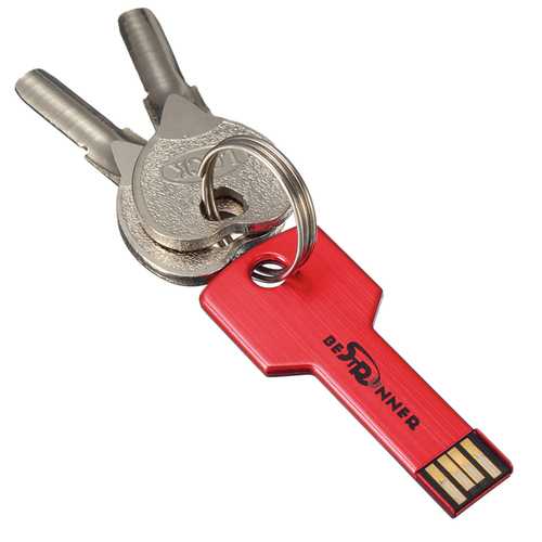 Bestrunner 32GB USB Flash Drive - Metal Keychain Thumb Design, High-Speed Data Transfer for Office, School & Travel Storage Needs