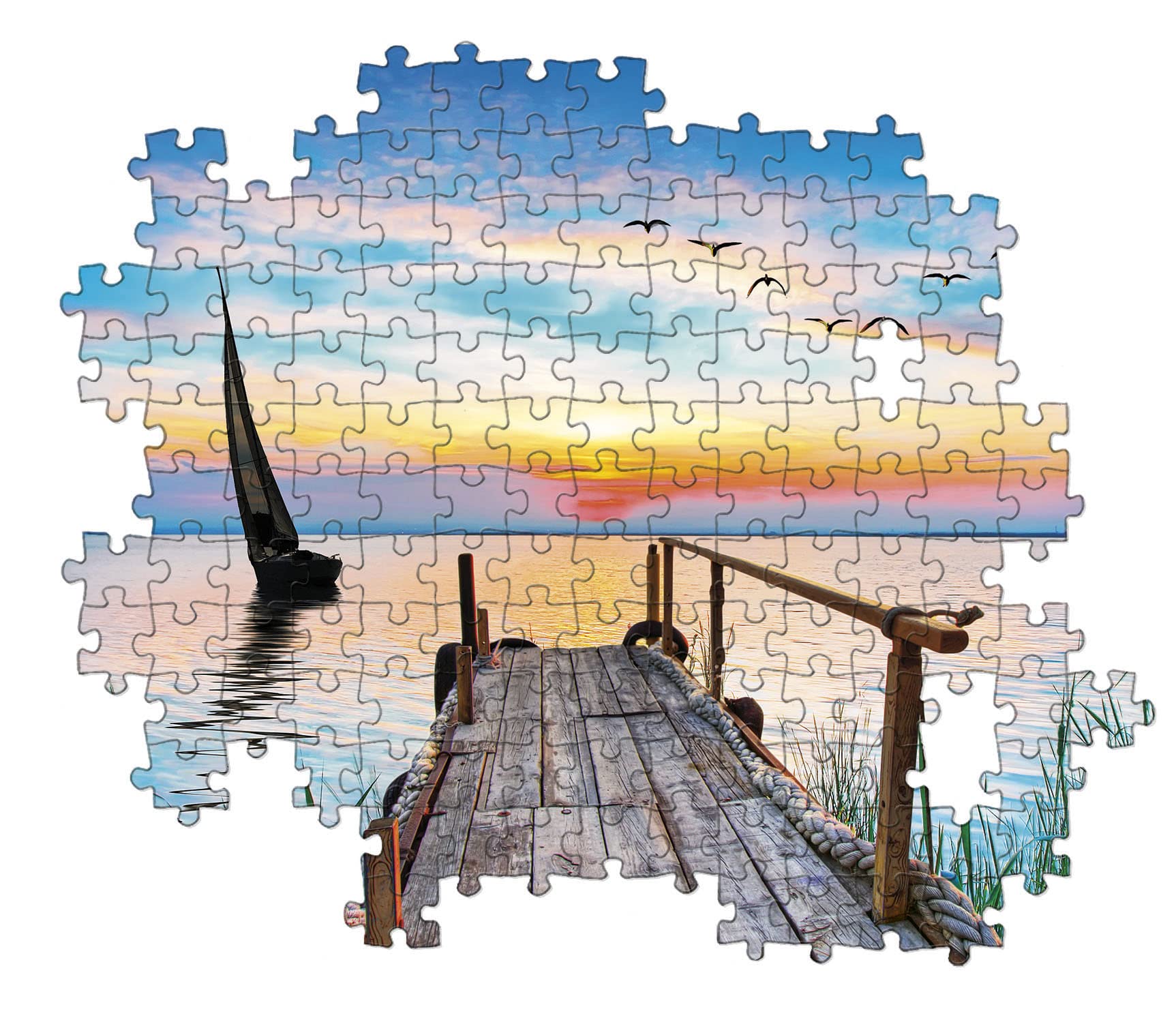 Clementoni 500-Piece Mindfulness Puzzle - Peaceful Wind, Relaxing Adult Puzzle for Stress Relief & Meditation (35121) | Perfect for Home Decor, Gift Ideas & Family Bonding Activities
