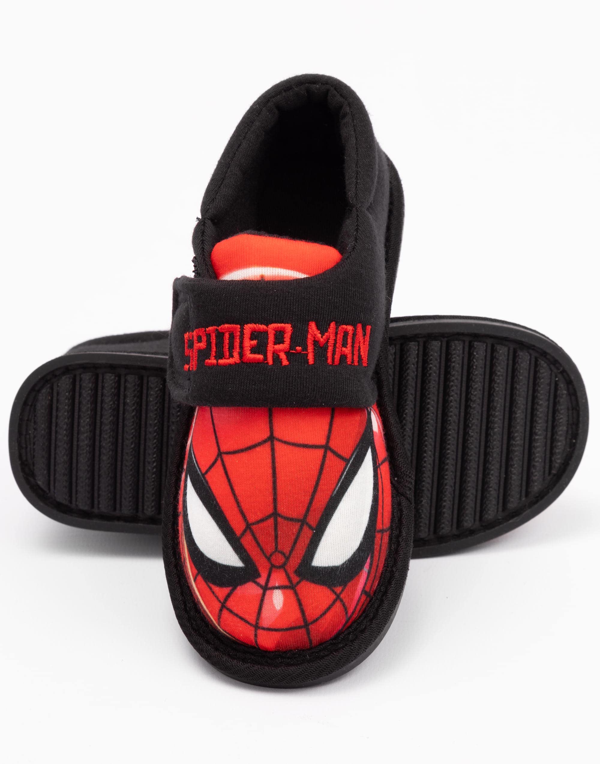 Marvel Spider-Man Slippers for Boys - Kids Superhero House Shoes & Loafers - Soft & Comfortable Indoor/Outdoor Slippers for Playtime, Cosplay & Home Wear