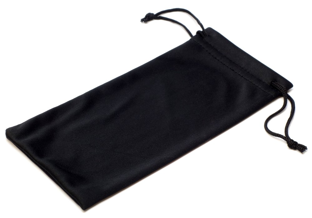 Premium Microfiber Drawstring Eyeglass Pouch - Soft Glasses & Sunglasses Storage Case with Cleaning Cloth - Perfect for Travel, Home, Office & Lens Protection