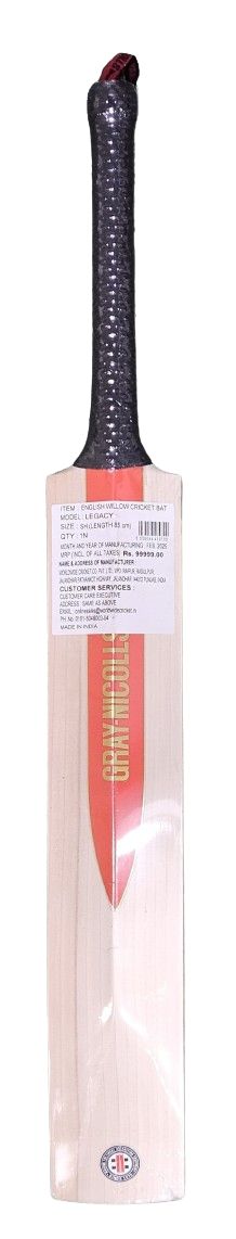 Gray Nicolls LEGACY Cricket Bat - Premium English Willow, Lightweight & Durable - Perfect for Matches & Practice Sessions